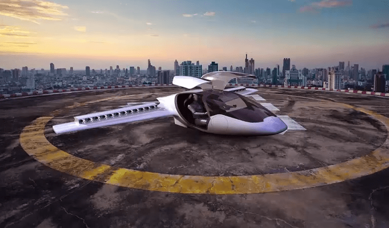 Prototipo del taxi volador Lilium