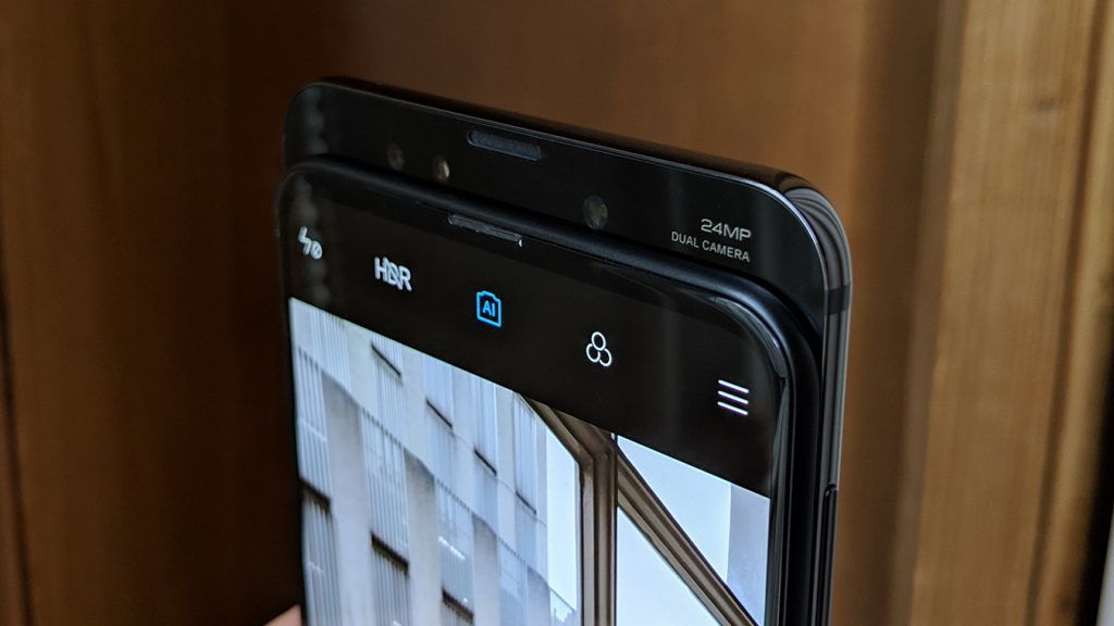 cámara escondida del xiaomi mi mix 3