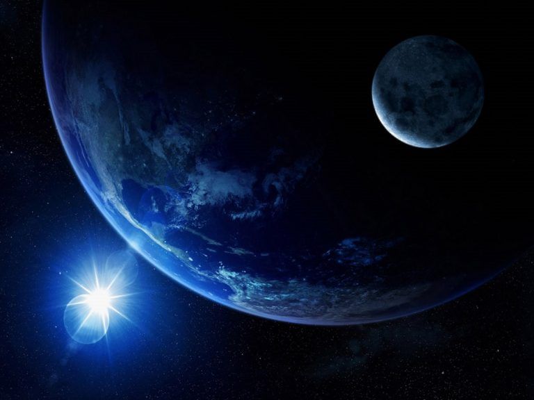 tierra luna y sol