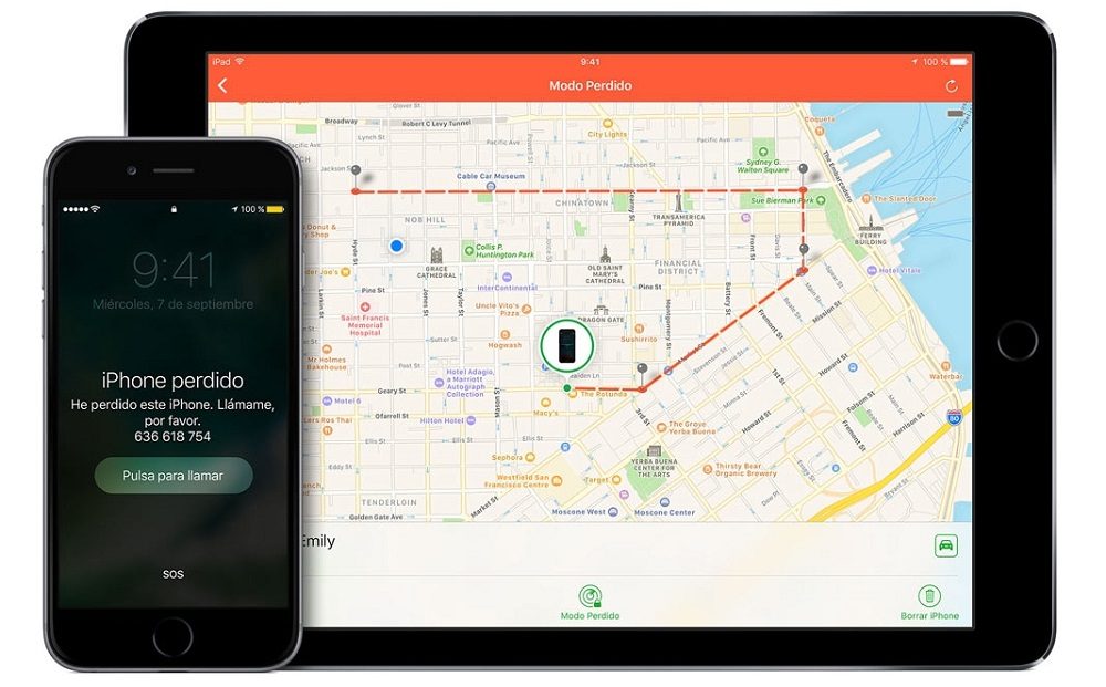 Cómo encontrar un móvil iOS