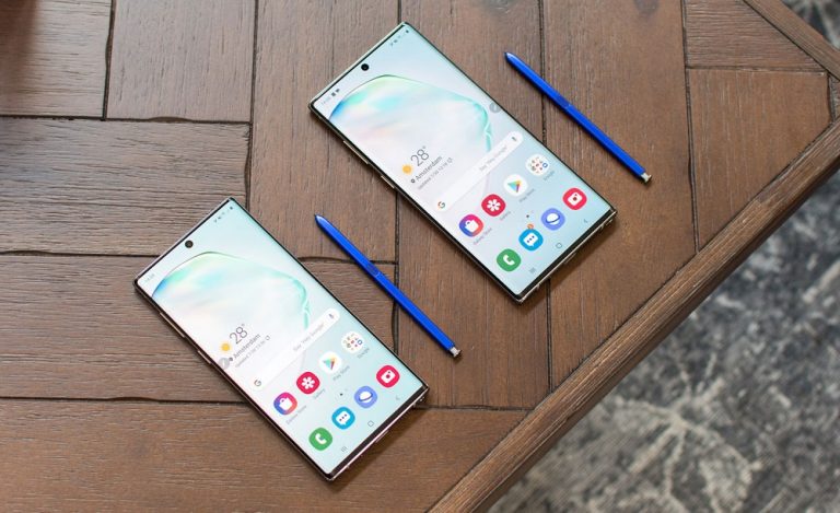 Galaxy Note 10 y 10 Plus