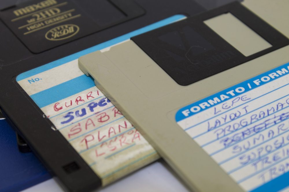 Disquettes, precursores de los discos duros externos