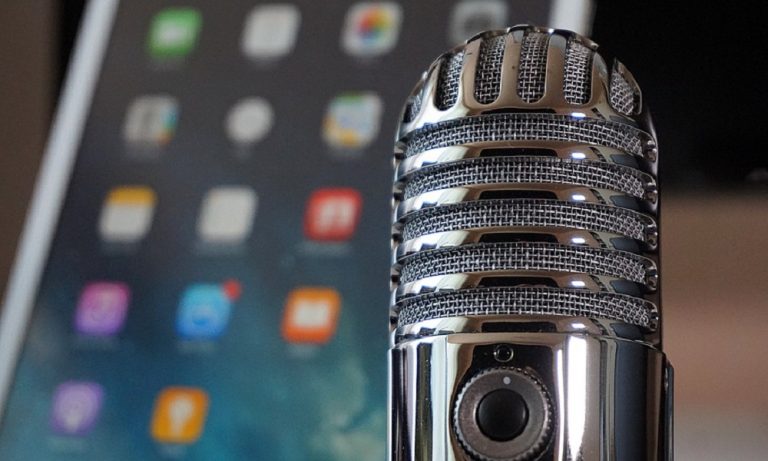 Micrófono para grabar podcast