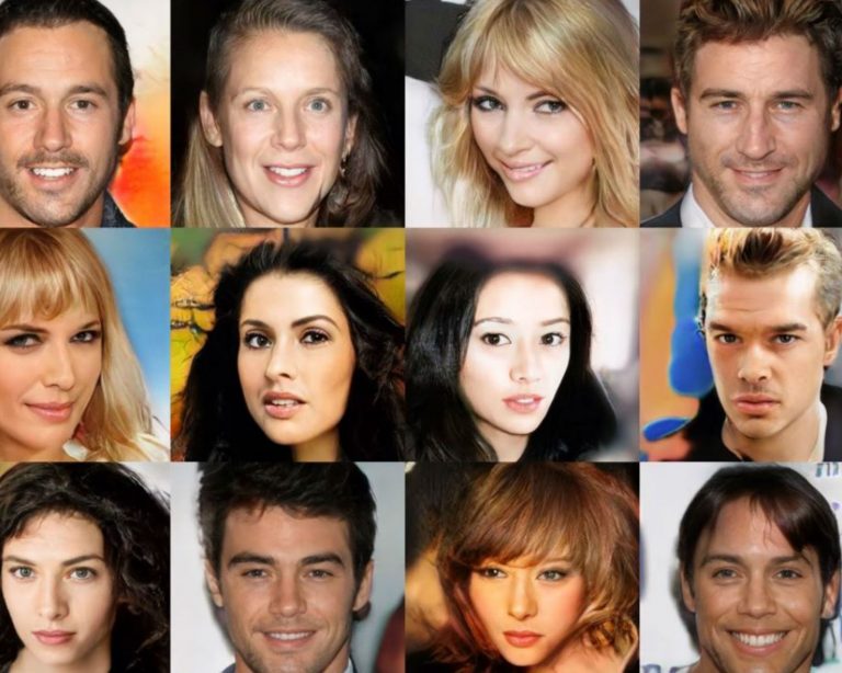 Estos rostros no existen - rostros generados con IA