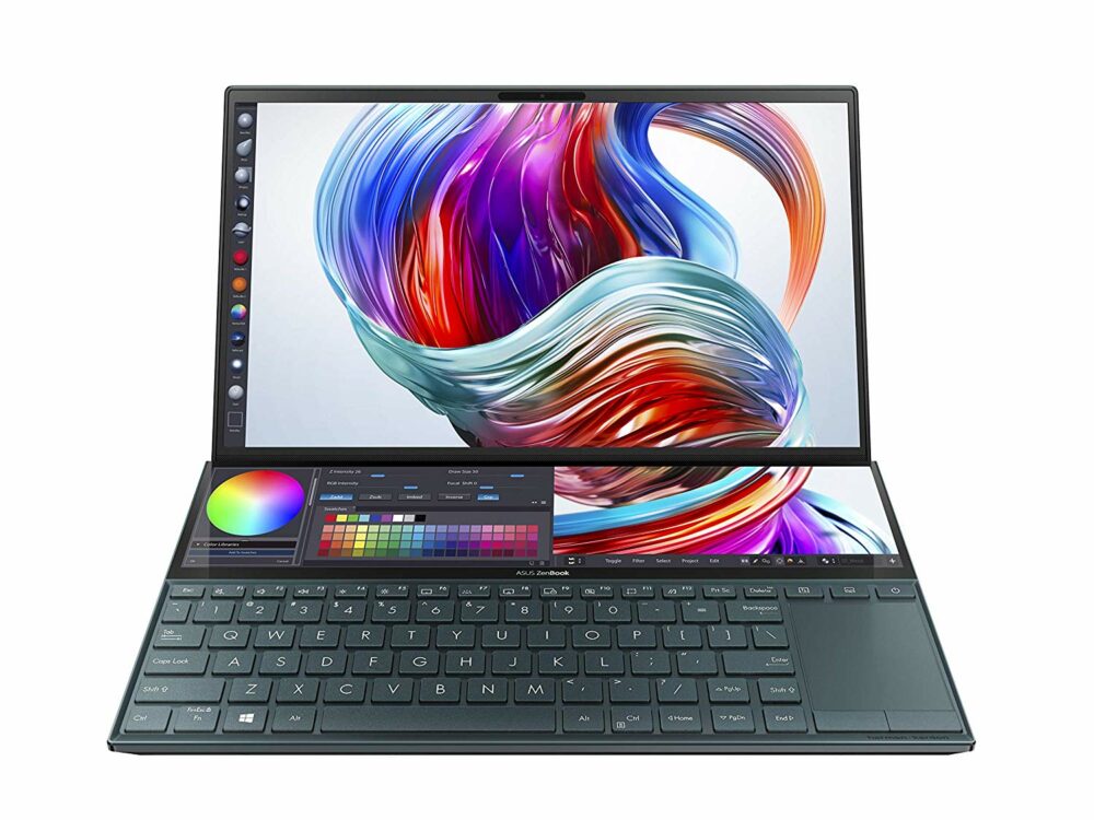 Portátil Asus ZenBook Duo doble pantalla
