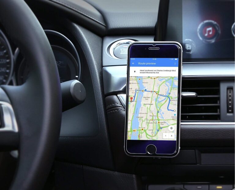 Tipos de soportes de coche para móviles