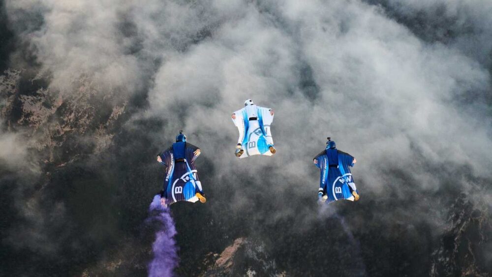 Traje volador de BMW