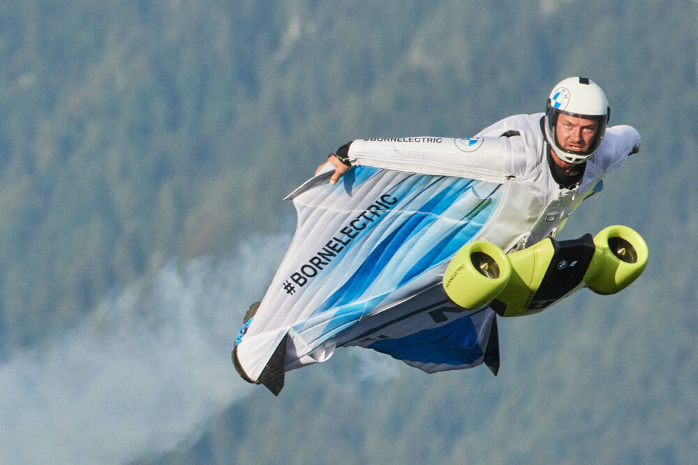 Traje volador de BMW